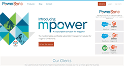 Desktop Screenshot of powersync.biz